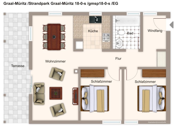 Fewo 18.0.S – Ferienwohnung in Graal-Müritz